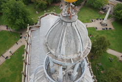 Cathedral cupola from above